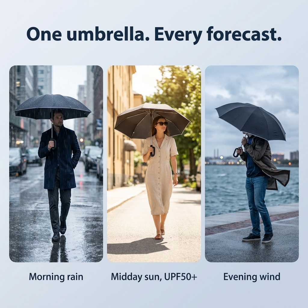 StormShield in rain, sun and wind